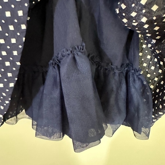 - Jillian’s Closet sz   18 month dress for special occasions navy and white - Picture 6 of 13